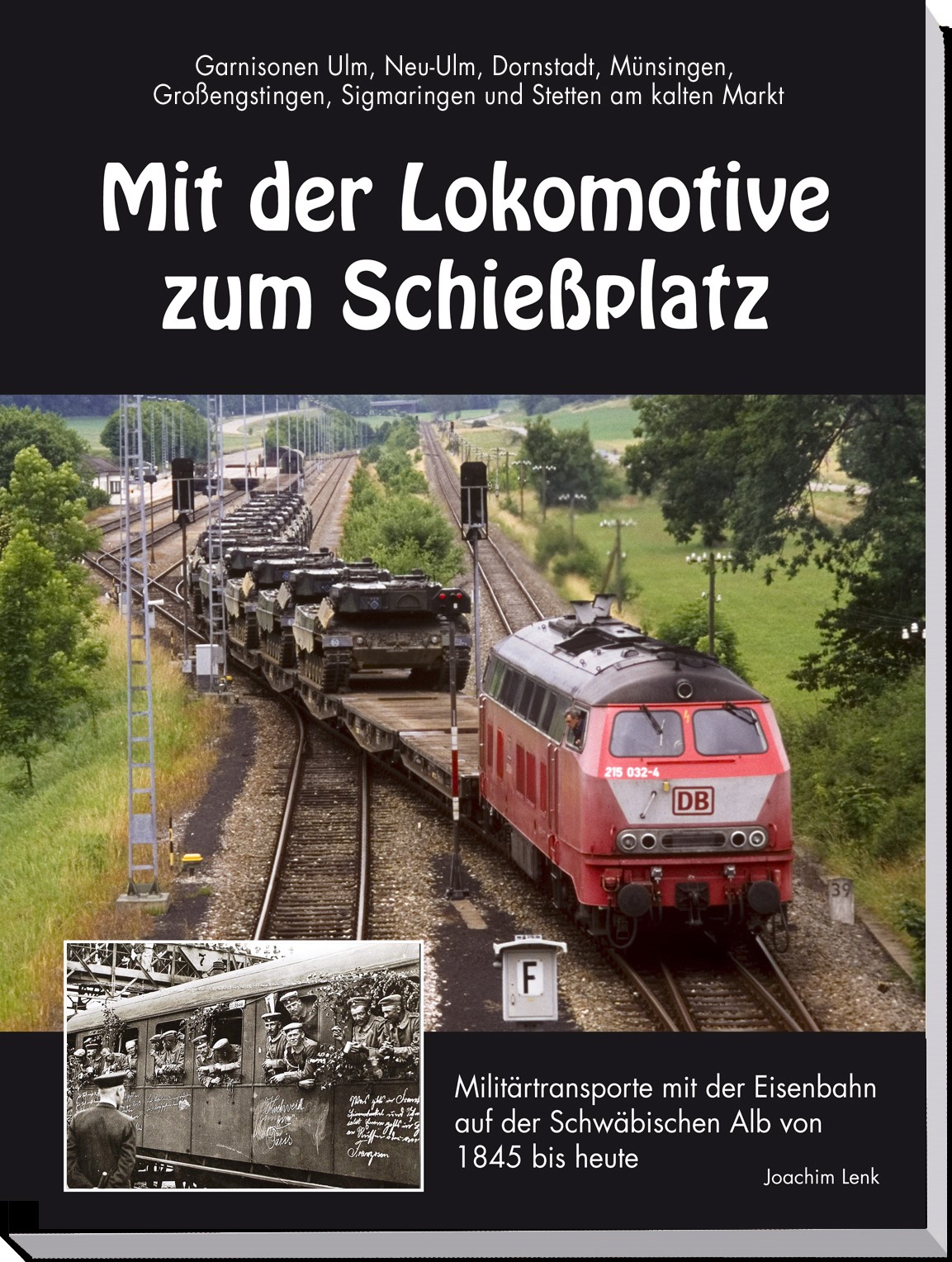 Buchcover Mit der Lokomotive zum Schießplatz